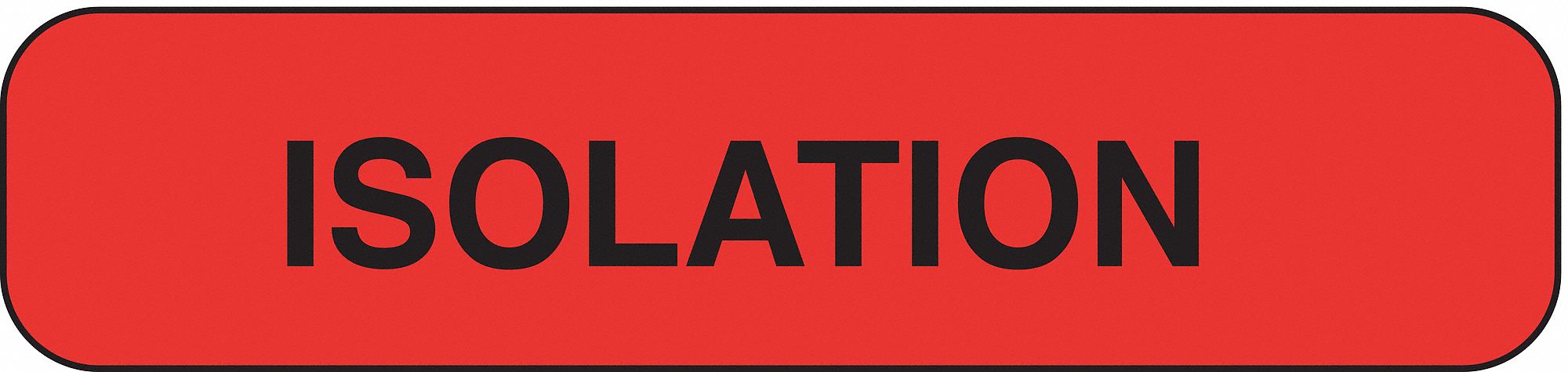 Label, 3/8 in x 1 1/2 in, Paper, PK1000