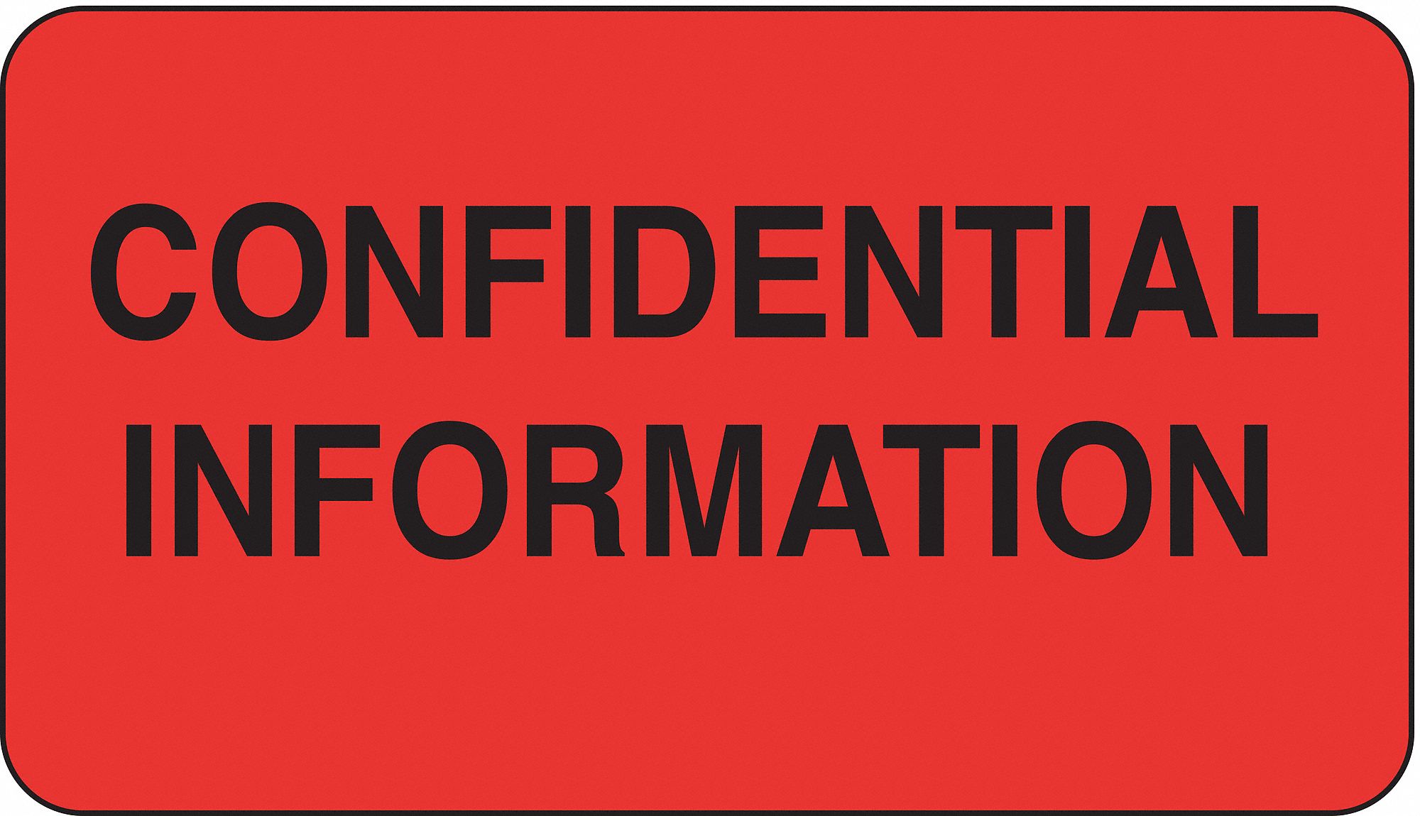 Label, 1 in x 1 3/4 in, Paper, PK1000