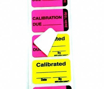 Label: 1 1/2 in Wd, 1 in Ht, Green/Pink, Paper, English, 250 PK