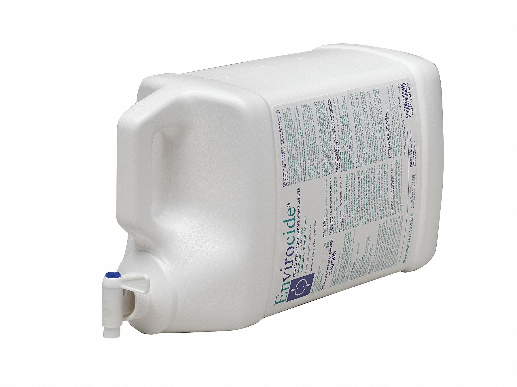 CAVICIDE, Jug, 2.5 gal Container Size, Disinfectant and Cleaner - 3VDJ7 ...