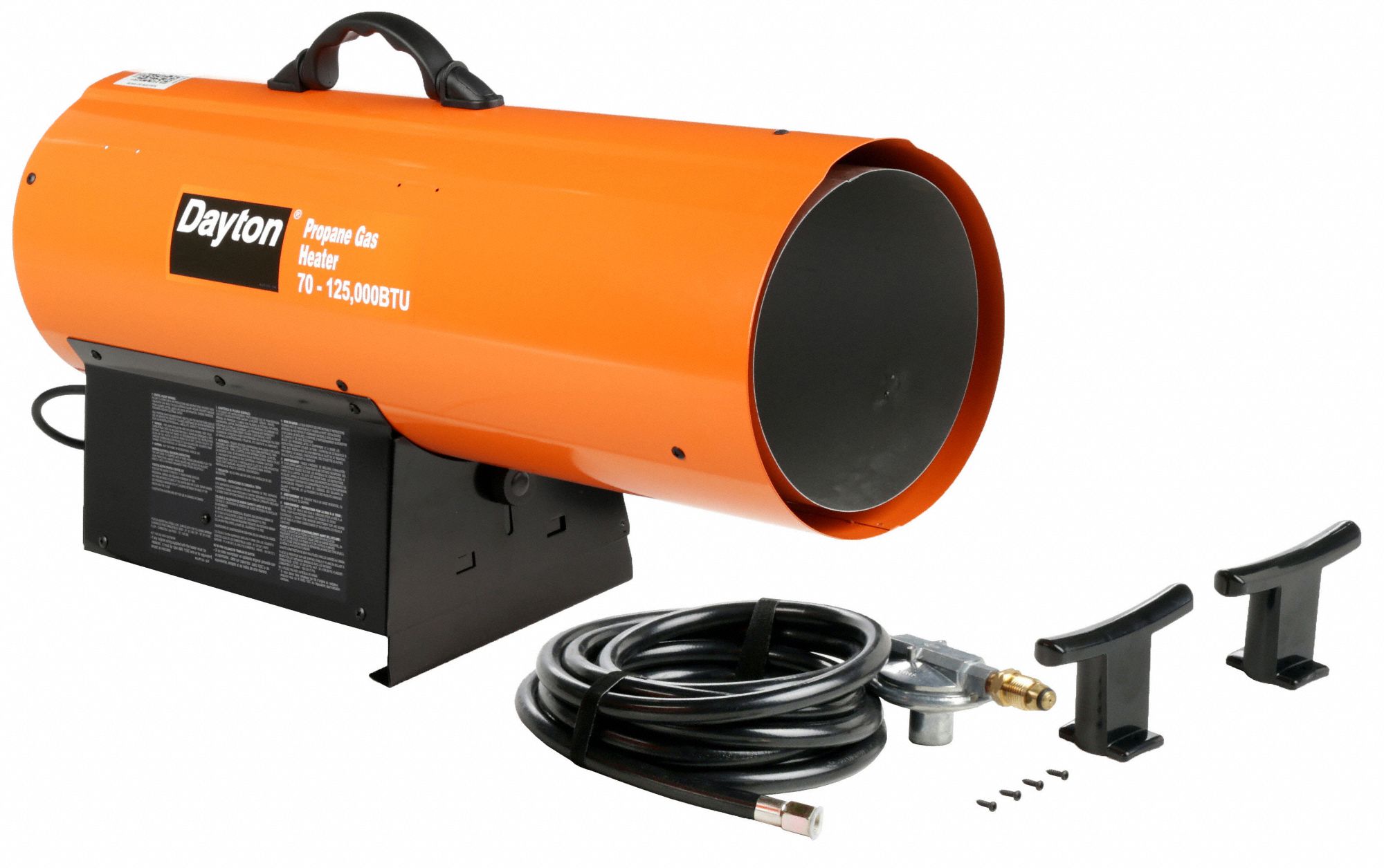 DAYTON Portable Gas Torpedo Heater 125,000 BtuH Heating Capacity