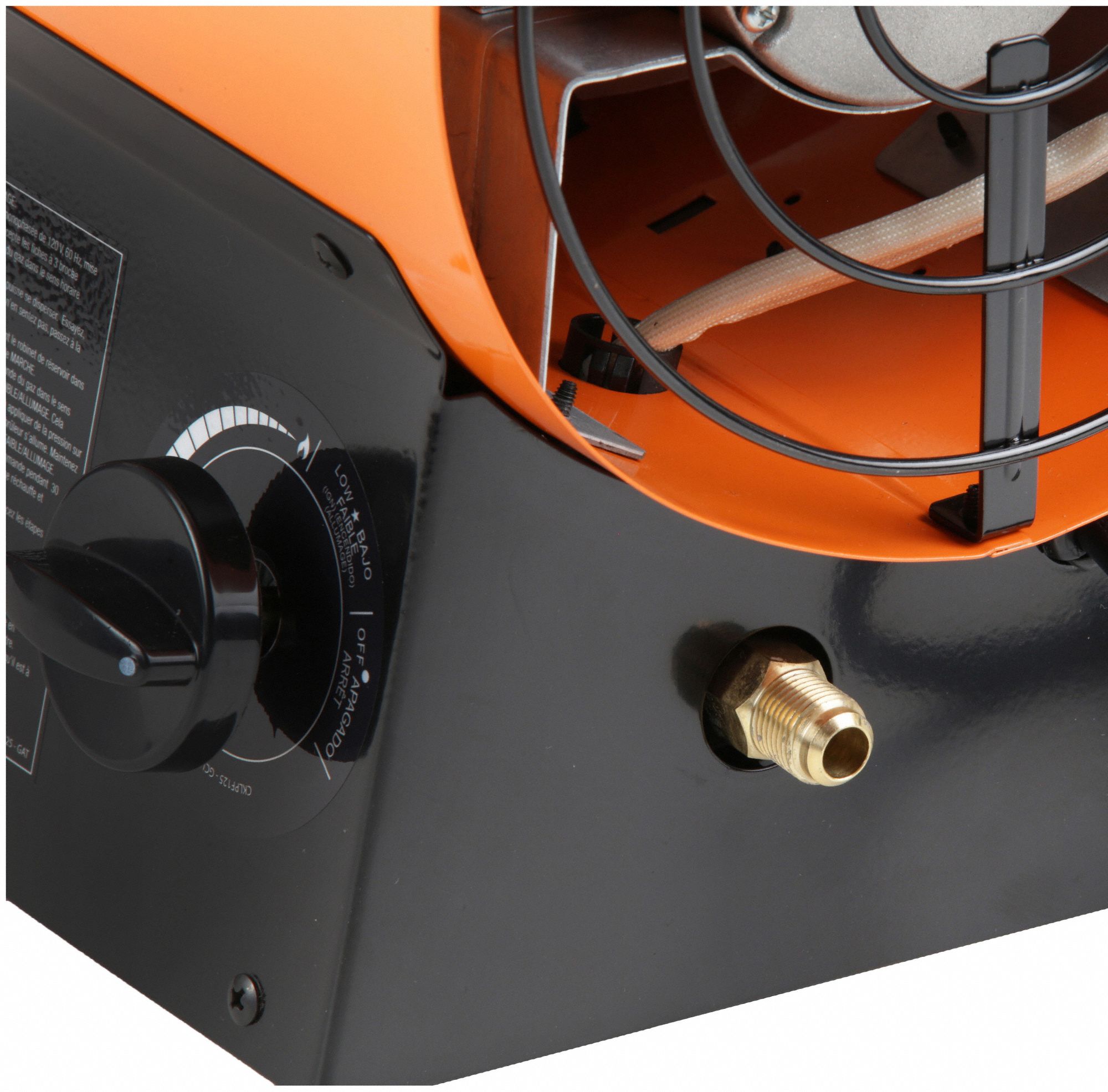 DAYTON Portable Gas Torpedo Heater 150,000 BtuH Heating Capacity