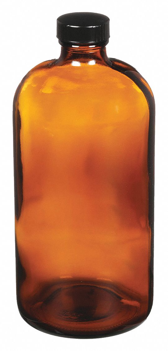 BOSTON BOTTLE,500ML,AMBER,PK12