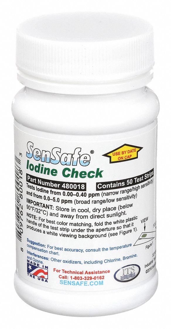 Test Strips: Iodine