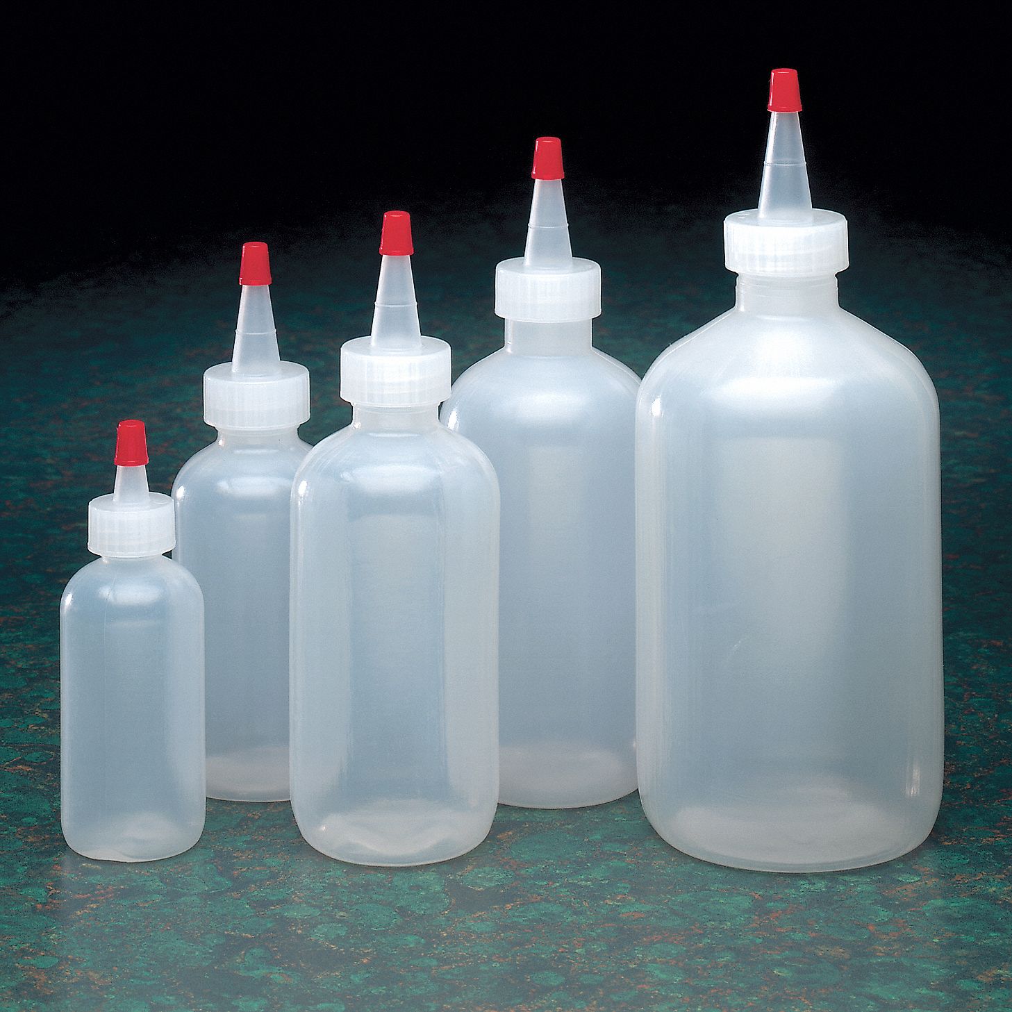 125mL Dispensing Bottle, Narrow Mouth, Low Density Polyethylene, PK 12