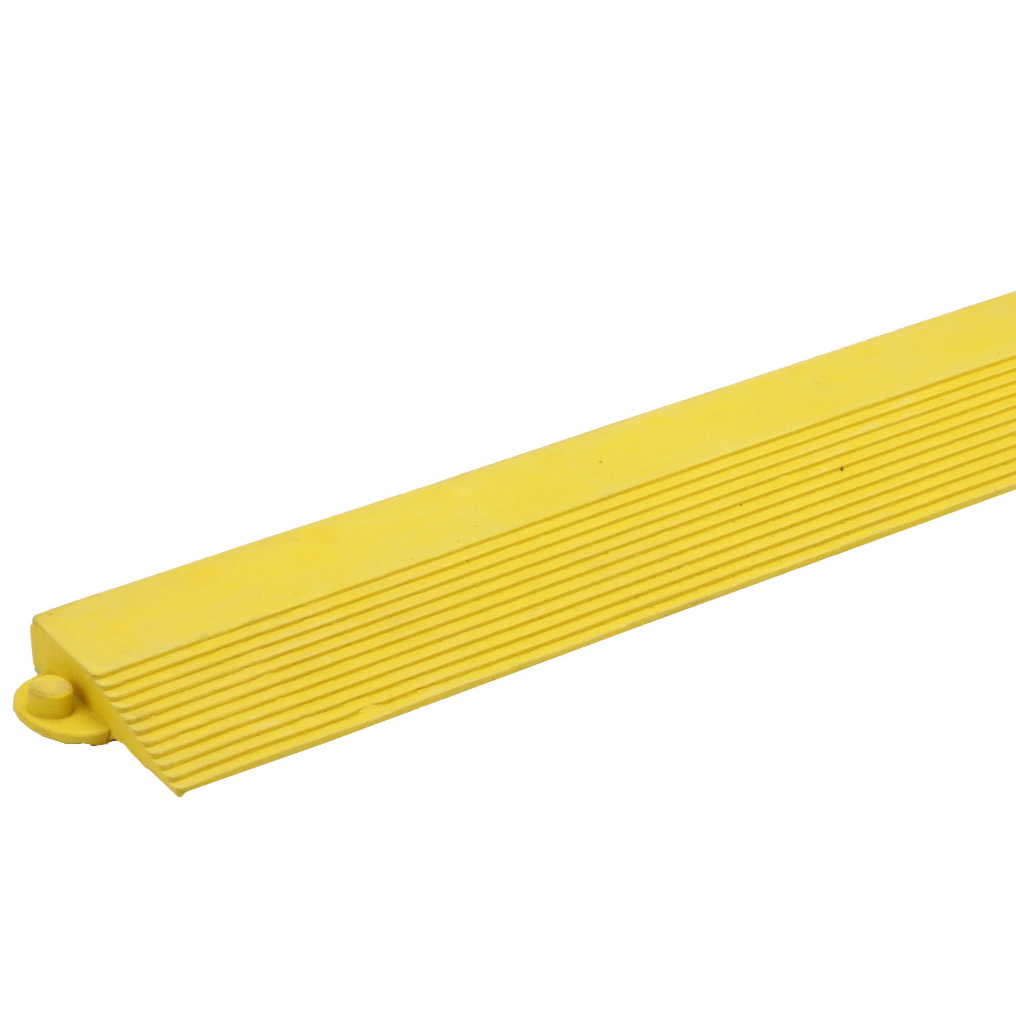 24/SEVEN RAMP EDGE, RAMP EDGE, 3 X 39 IN, RIBBED, YELLOW, NATURAL RUBBER