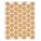 SCREW CAP, WOOD, CLEAR MAPLE, SELF-ADHESIVE, 9/16 IN, 53 PK
