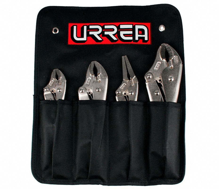URREA Juego de Pinzas de Presión Pinzas de Presión Pinzas 4 Juego de