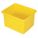 ORGANIZING BIN,YELLOW,PLASTIC