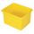 ORGANIZING BIN,YELLOW,PLASTIC