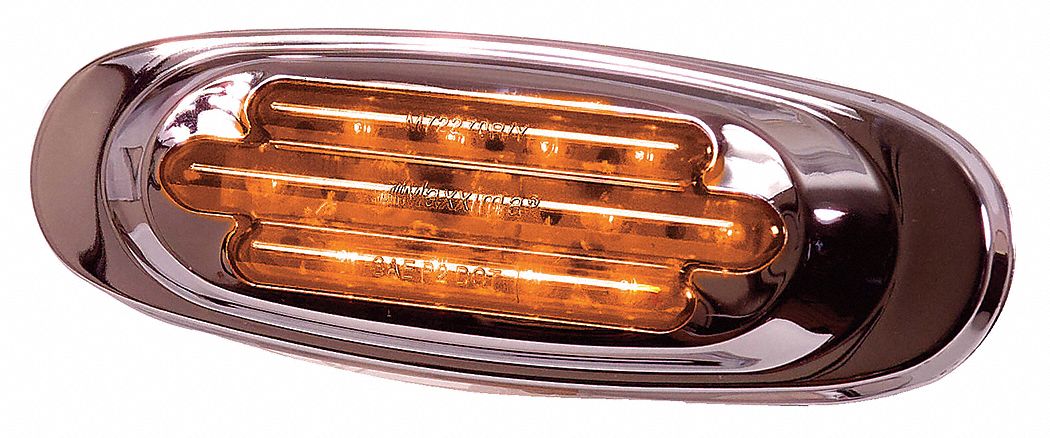 MAXXIMA CLEARANCE MARKER LIGHT, LED, OVAL, SURFACE MOUNT