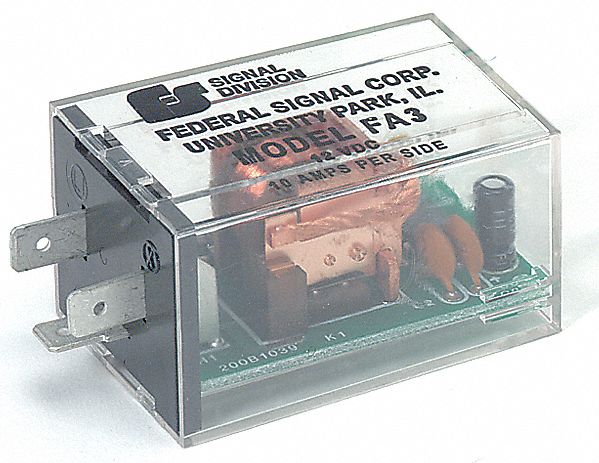Automotive Flasher: 12V DC, Flasher Relay, 10 A Current Rating