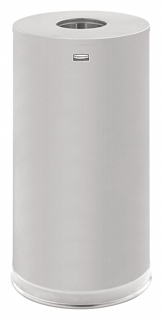 RUBBERMAID COMMERCIAL PRODUCTS Bote de Basura, Redonda, 15 gal., 28 ...