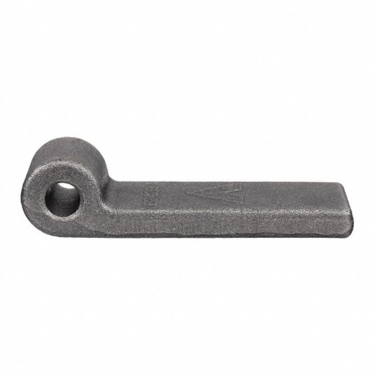 Hinge Strap: 4 13/32 in Lg, 1 1/2 in Wd, Silver, Mfr. No. B2426E Hinges