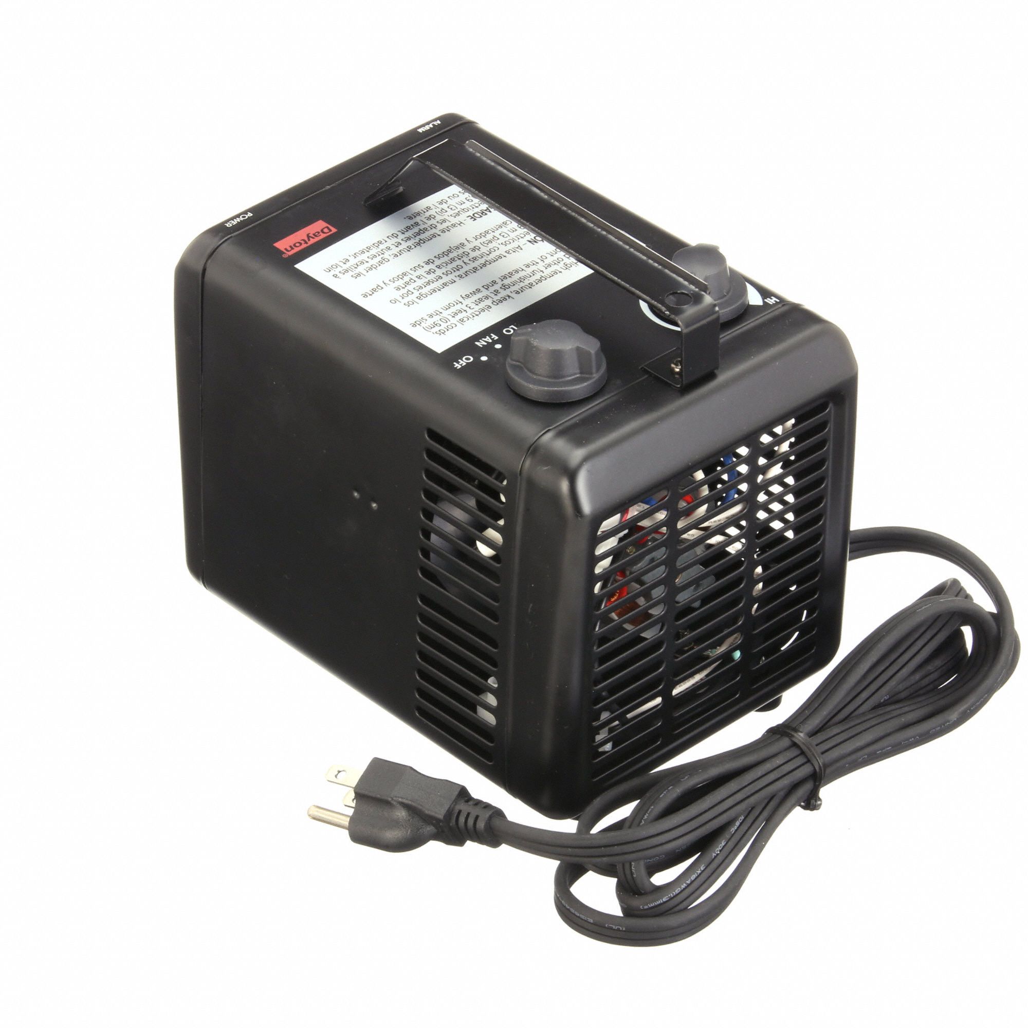 DAYTON, 650W/1000W/1500W, 3 Heat Settings, Portable Electric