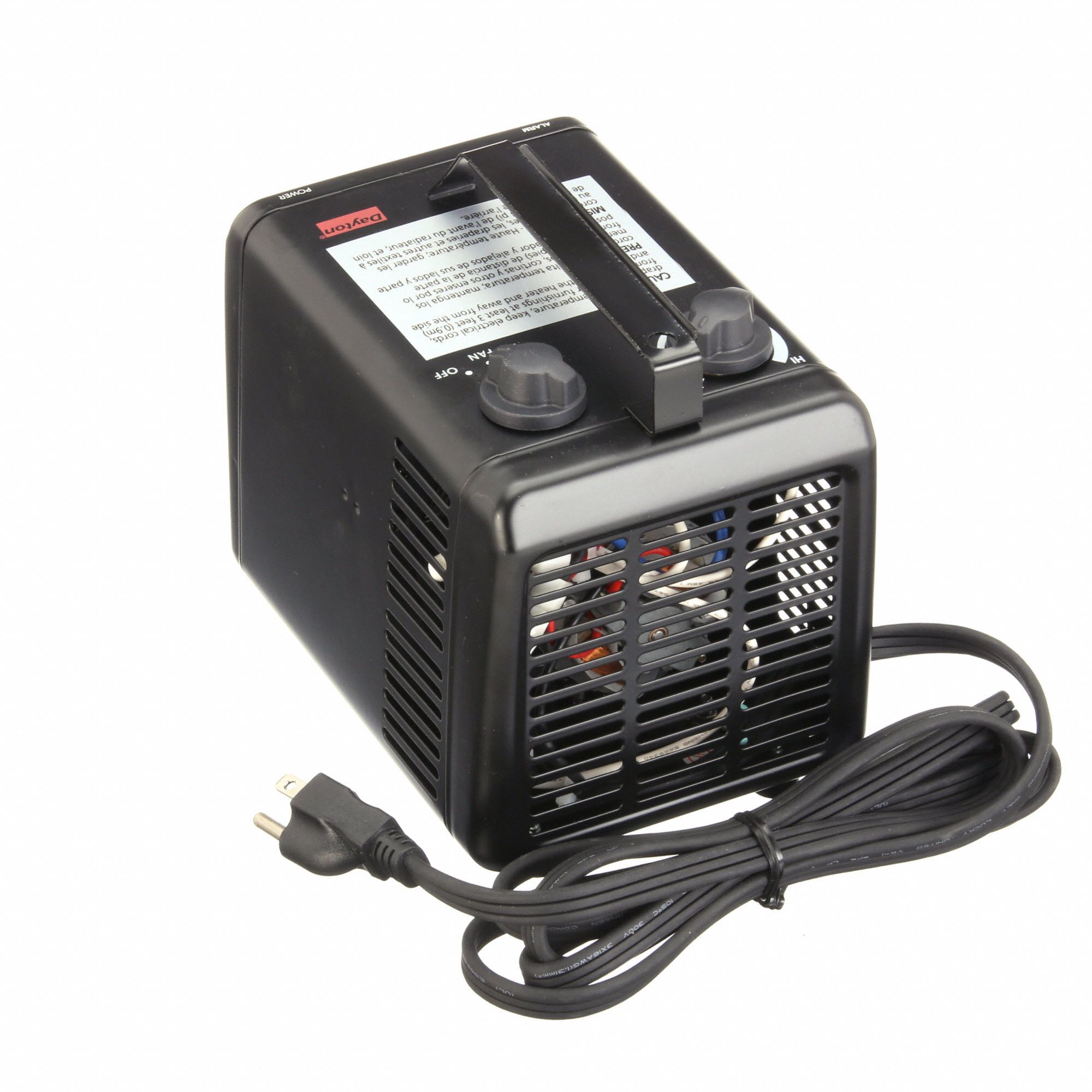 DAYTON, 650W/1000W/1500W, 3 Heat Settings, Portable Electric