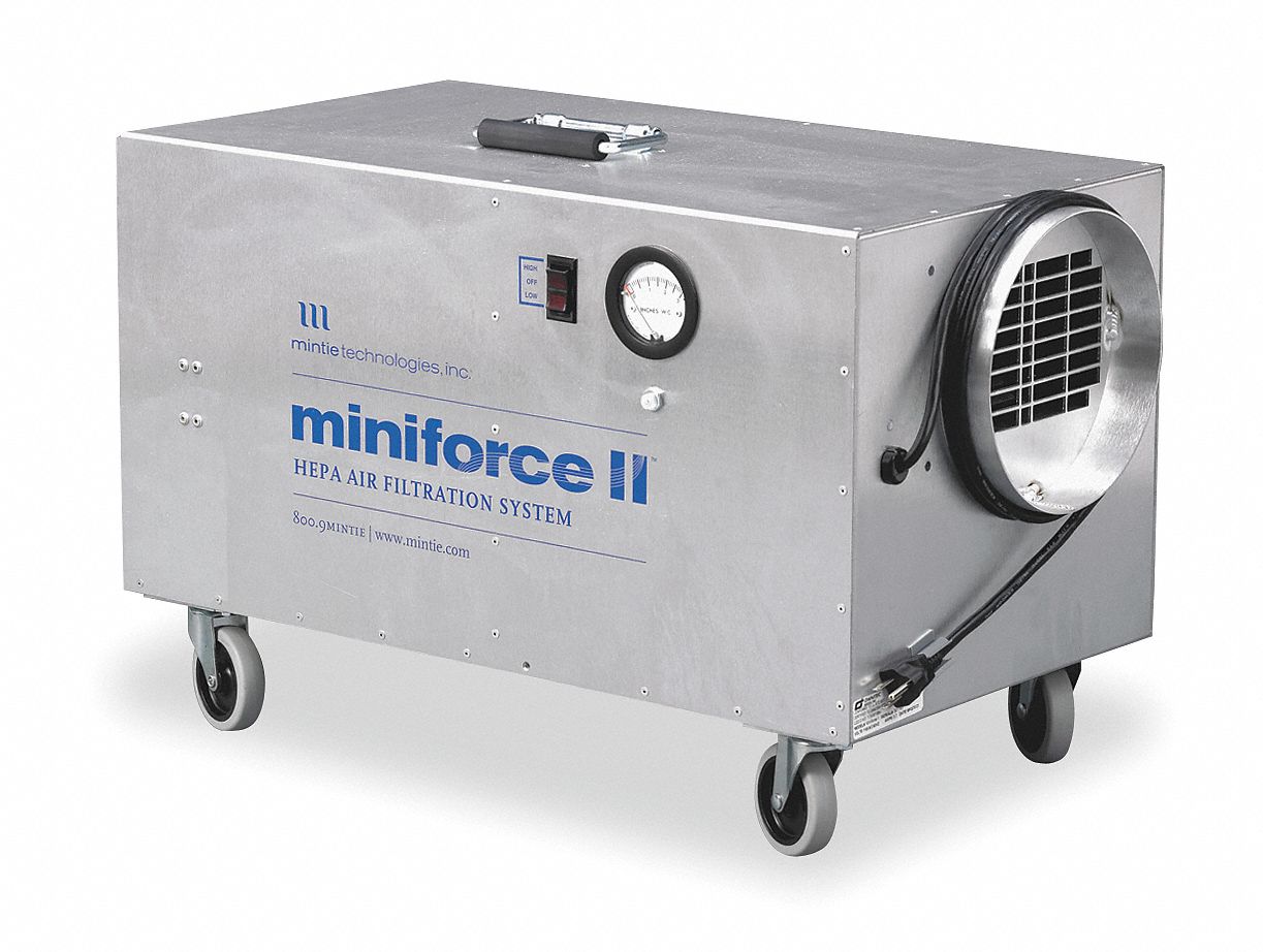 OMNITEC DESIGN INC. HEPA Negative Air Machine, 2 Speed Thermally