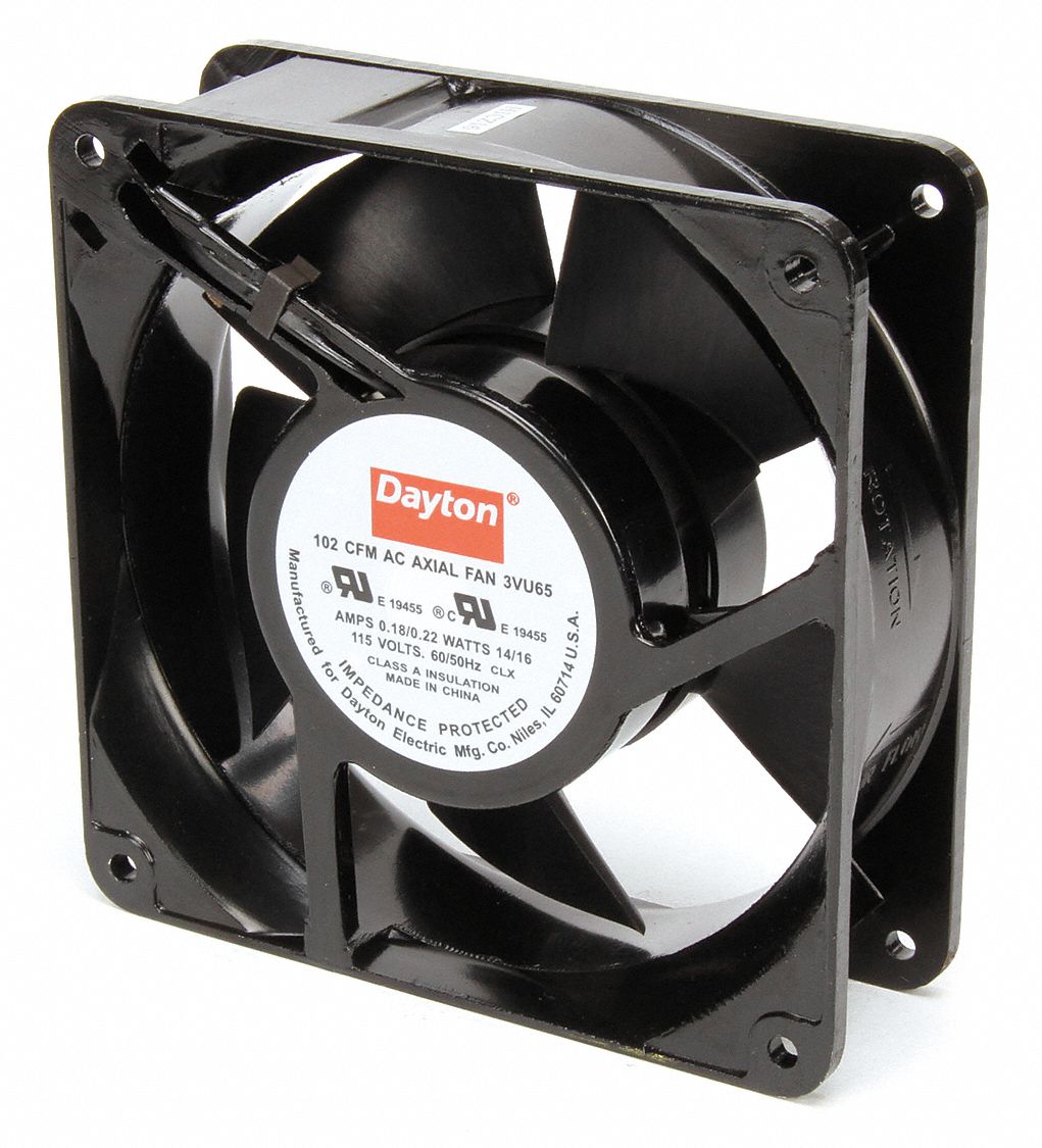 FAN AXIAL 105 CFM 115V C.S.A