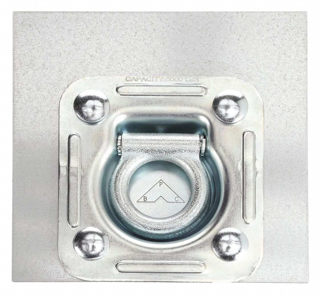 ANCHOR RING KIT, 4½ IN W, 2,000 LB