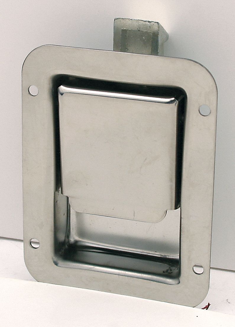 BUYERS PRODUCTS Latch, FlushMount, Nonlocking, Paddle 3VUR7N1883