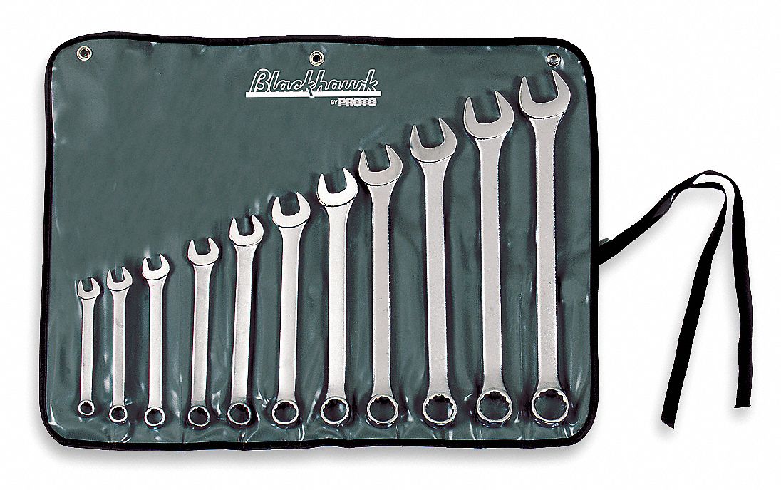 Combination Wrench Set, Satin Grainger