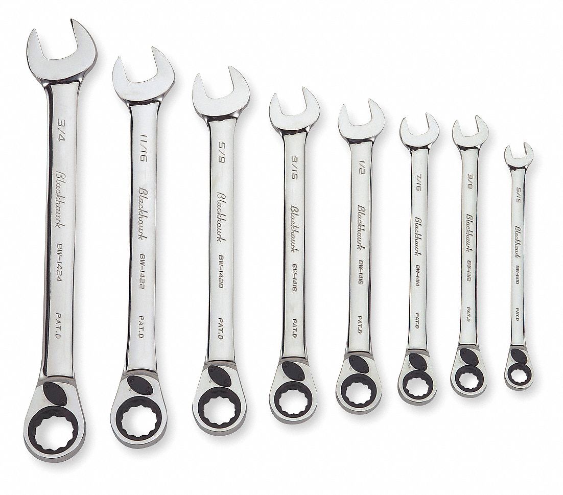 Reversible Wrench Set Grainger