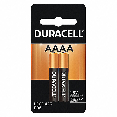 DURACELL Batería Alcalina AAAA CopperTop Paquete con 2 - Baterías Estándar  - 3VY95