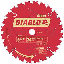 CIRCULAR SAW BLADE, CARBIDE, 4⅜ IN DIA, 36 TEETH, ⅜ IN, 5000 RPM, ATB, FOR TRIM SAWS