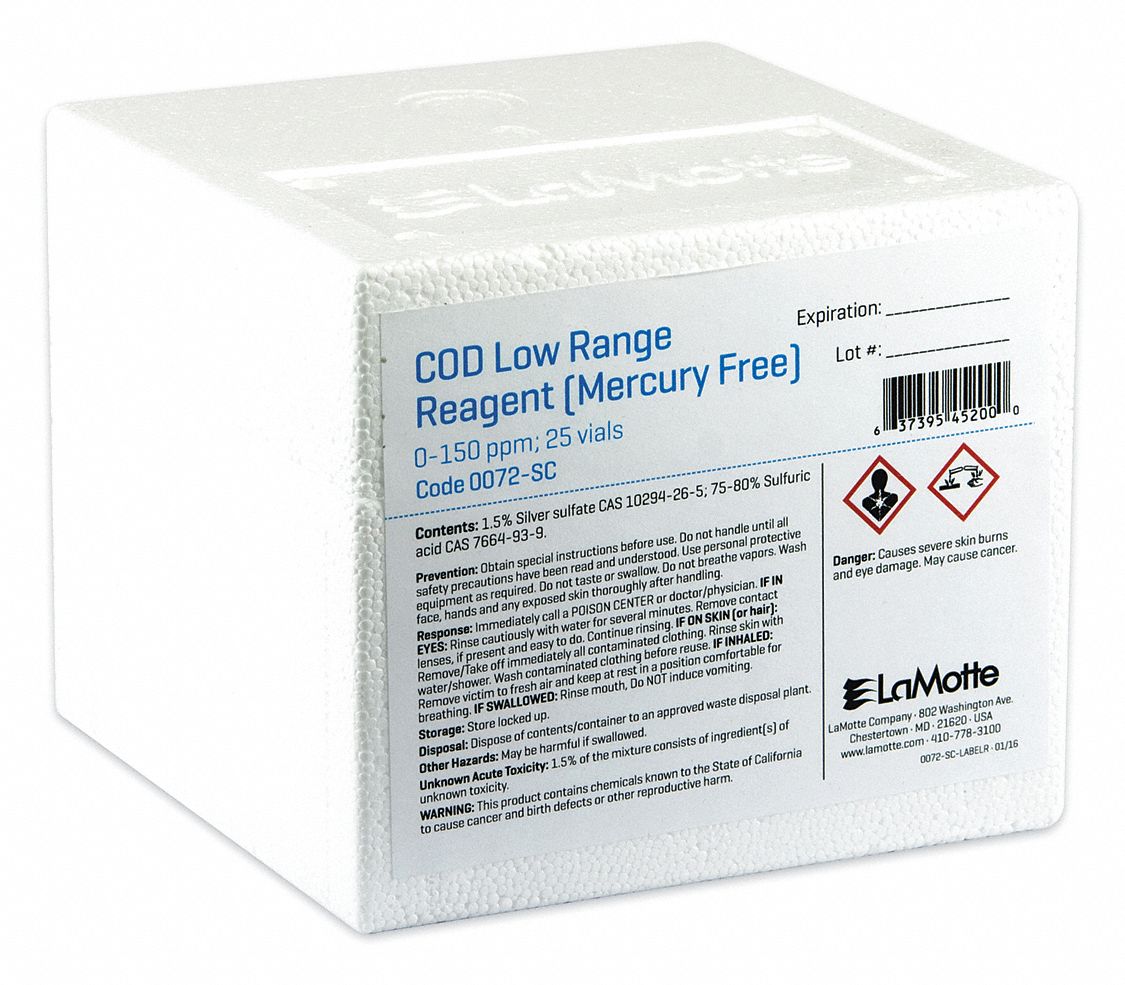 Colorimeter Reagent, COD, PK25