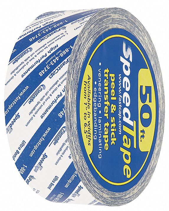 Fast Cap Double Sided Tape Acrylic Adhesive 5 1 2 Mil Thick 1 In X 50 Ft Clear 3vzz5 Stape 1 X50 Grainger