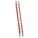 EXTENSION LADDER, 24 FT LADDER SIZE, FIBREGLASS, 300 LB LOAD CAPACITY, 52 LB W, 2 SECTIONS