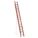 EXTENSION LADDER, 28 FT LADDER SIZE, FIBREGLASS, 300 LB LOAD CAPACITY, 60 LB W, 2 SECTIONS