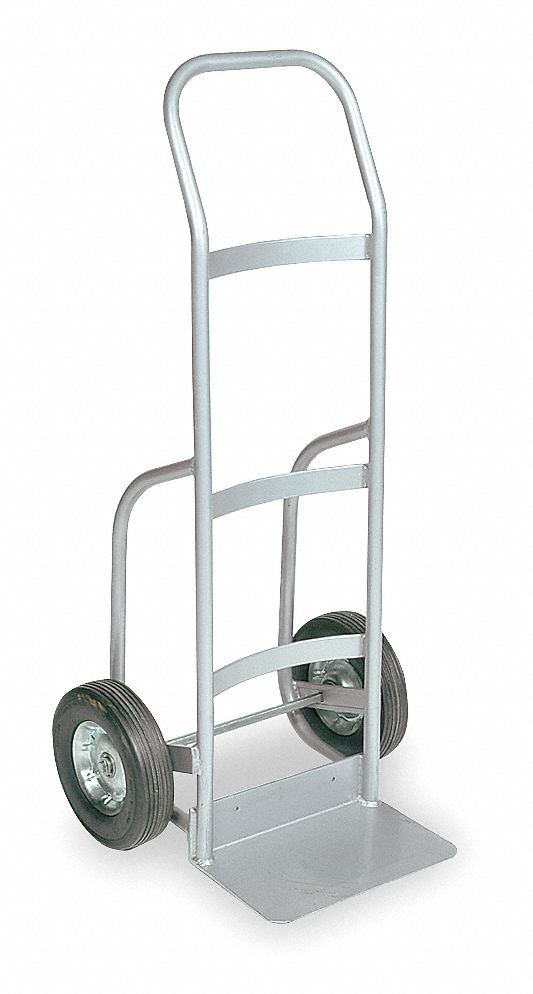 CORROSION-RESISTANT WELDED ALUMINUM GENERAL PURPOSE HAND TRUCK, 400 LB LOAD CAPACITY, STD