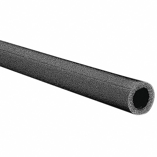 TUNDRA Pipe Ins.,Poly,3/8 in ID,6 ft. 6XP038038 Black 