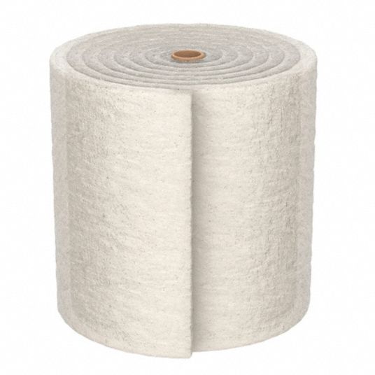 33 in Nominal Ht, 65 ft Nominal Wd, Air Filter Roll 2W6332W633 Grainger