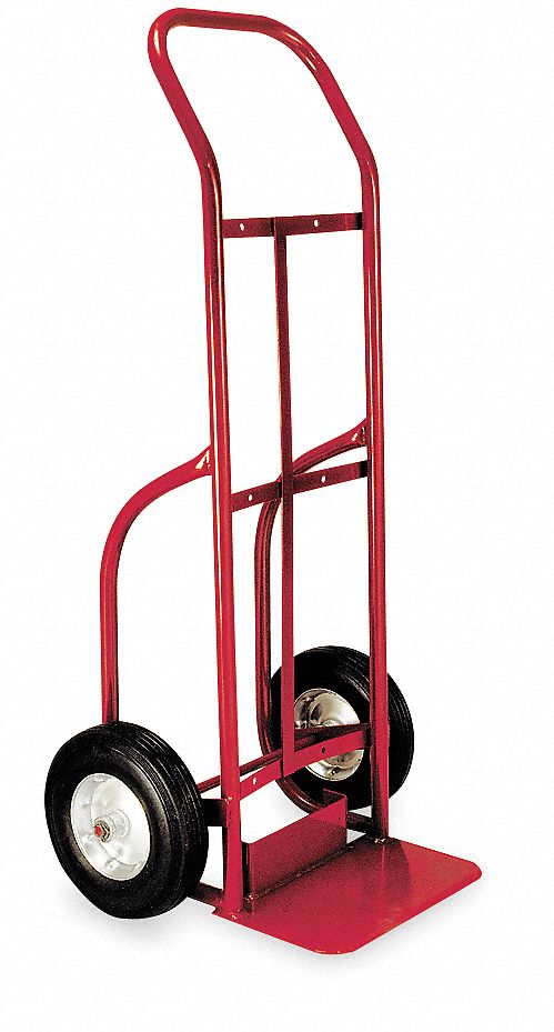 STANDARD STEEL GENERAL PURPOSE HAND TRUCK, 500 LB LOAD CAPACITY, 14 X 8 IN, 46 X 20 IN