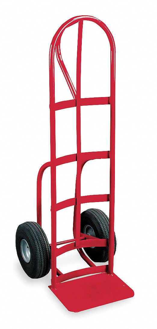 STANDARD STEEL GENERAL PURPOSE HAND TRUCK, 650 LB LOAD CAPACITY, 14 X 8 IN, 51 X 19 IN