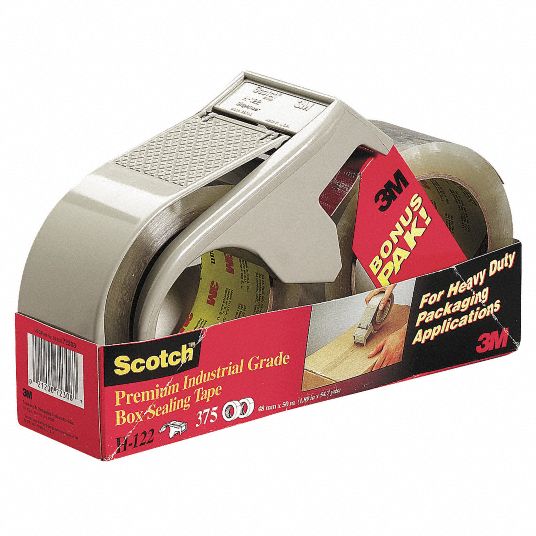 SCOTCH Handheld Tape Dispenser, Clear, Tape Application Hand, Tape