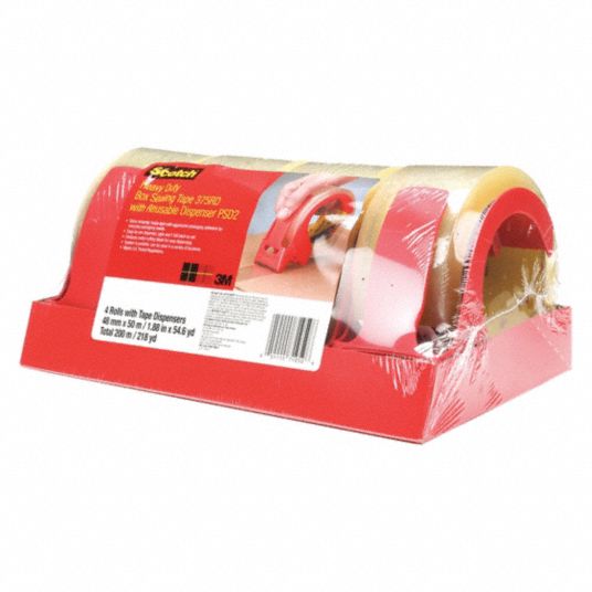 2 Carton Sealing Tape Handheld Dispenser