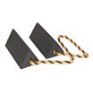 Double Aircrafts Wheel Chocks with Rope or Chain image