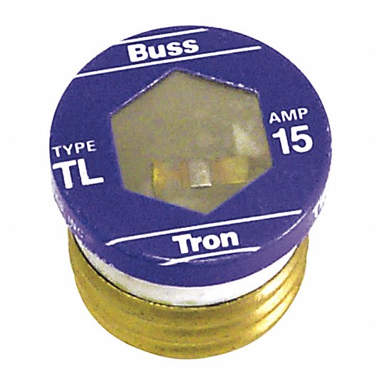 Bussman 15A T Series Plug Fuse 