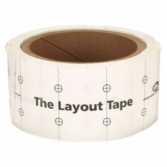 Adhesive backed shop tape measure