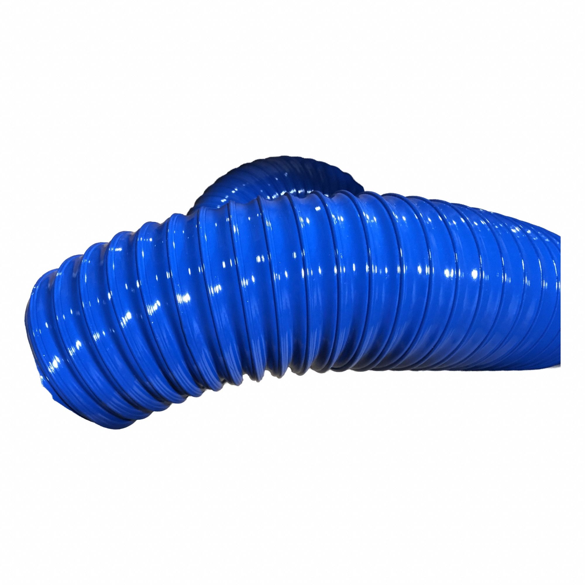 Industrial Ducting Hose: 6 in Hose Inside Dia., 25 ft Hose Lg, 8 psi, 5.1 in Bend Radius