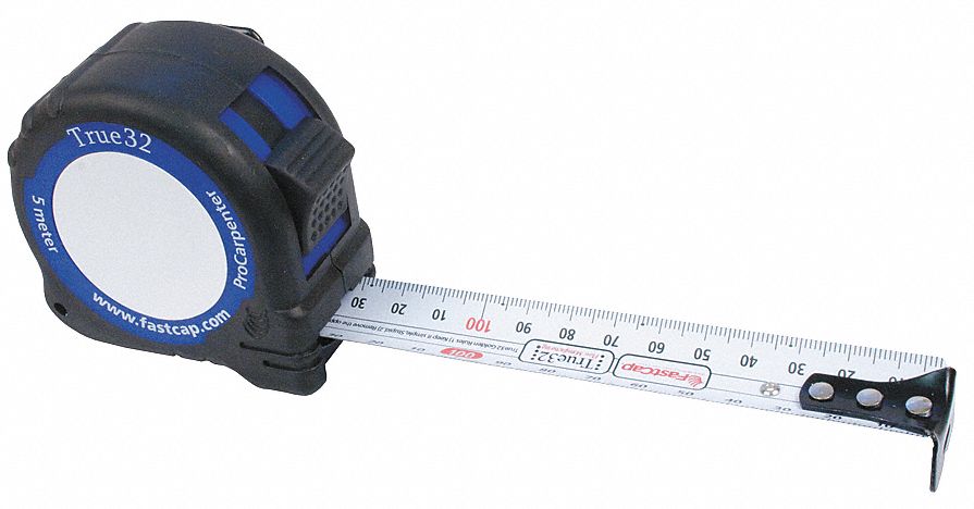 Tape Measure 1 In x 16 ft Black/Blue