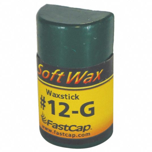 FAST CAP, 1 oz Container Size, Stick, Soft Wax Filler System 3WDU7WAX12SG Grainger