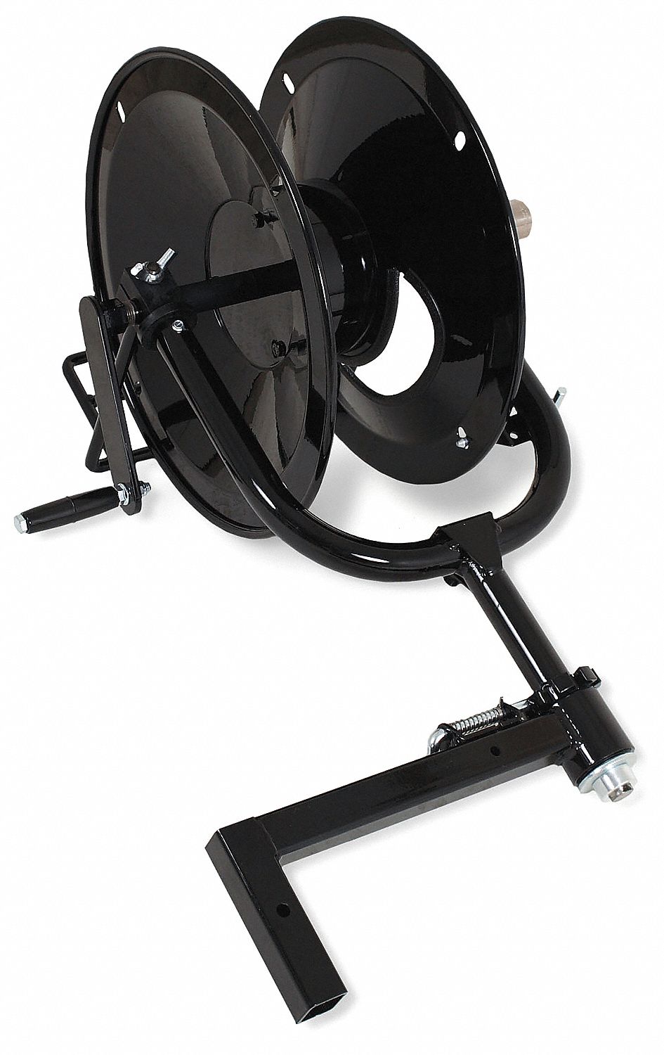 Steel Dragon Tools 4000 PSI 100' Black Powder Coated Pressure Washer Hose Reel