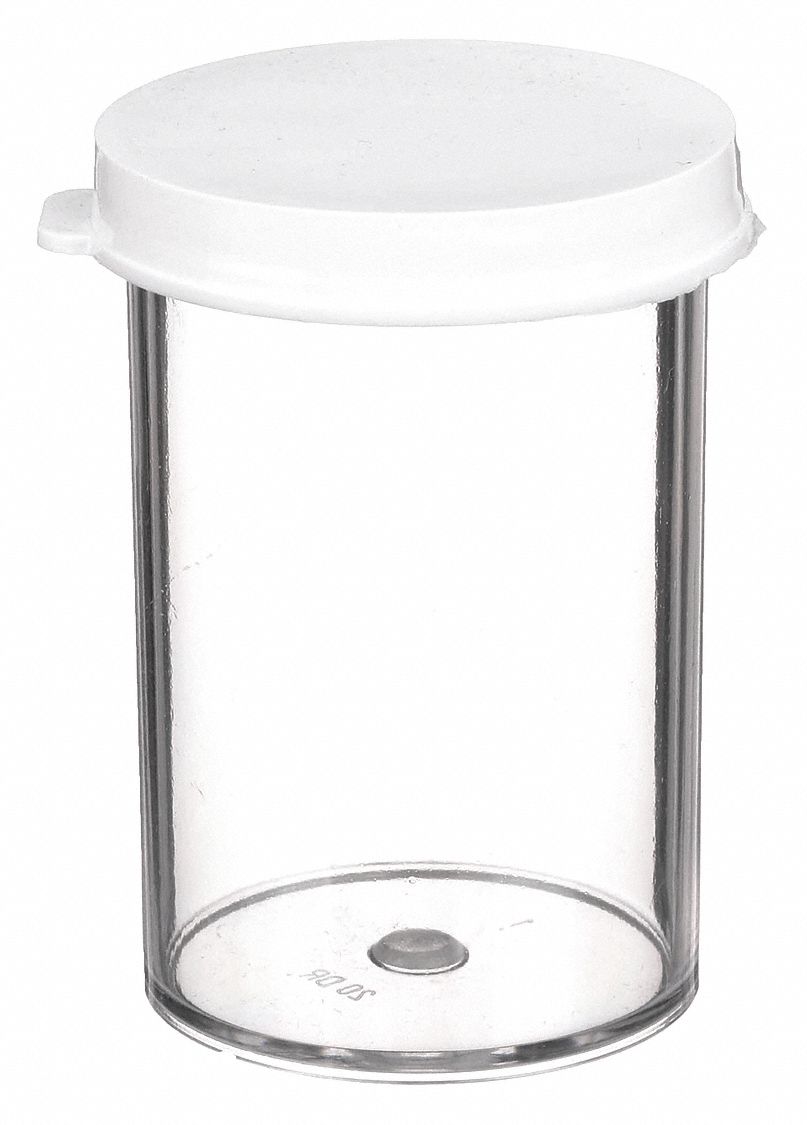 SAMPLE CONTAINER,69ML,PLASTIC,WIDE,PK144