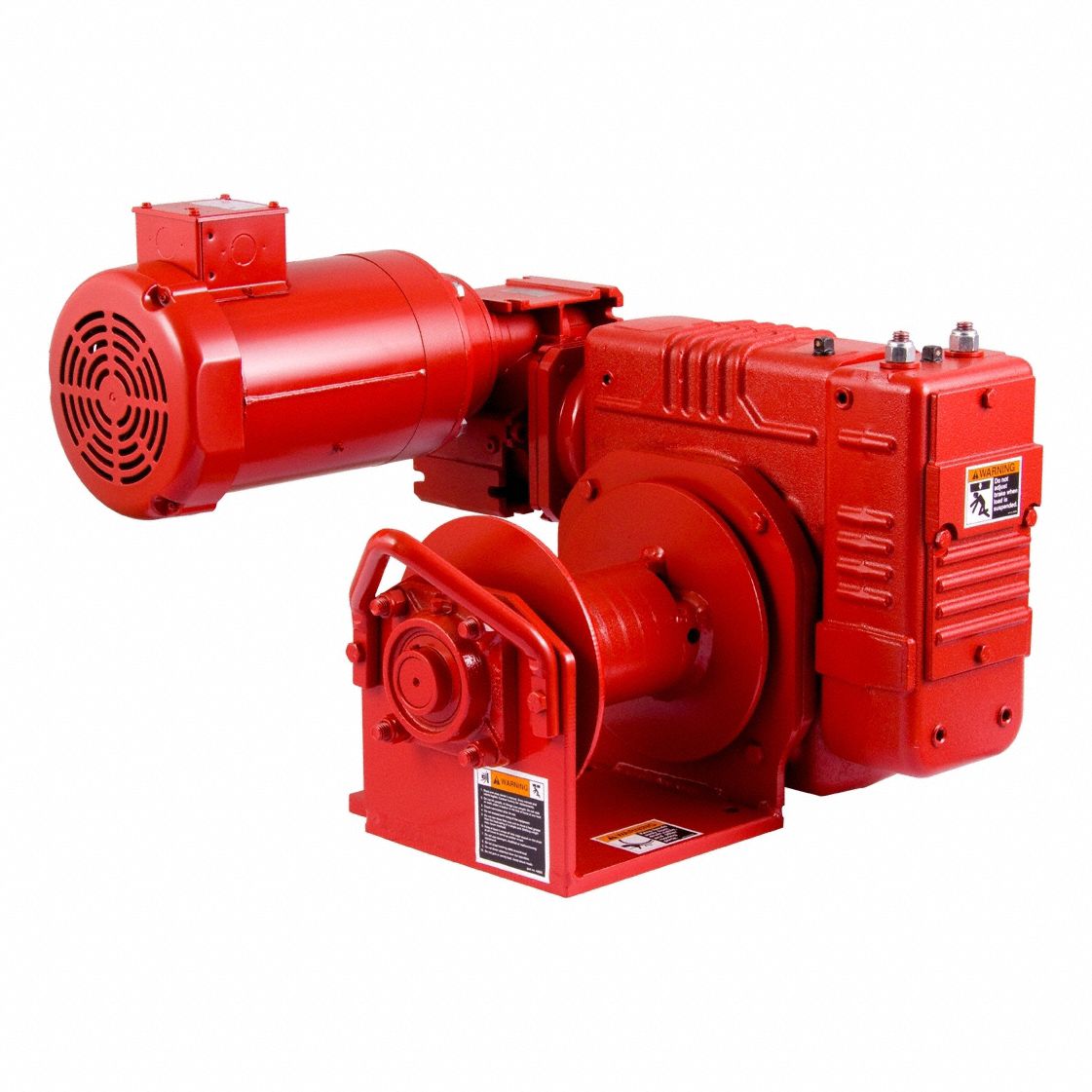 Electric Winch: Lifting, 115V AC, 4, 000 lb 1st Layer Load Capacity, 9 fpm 1st Layer Line Speed