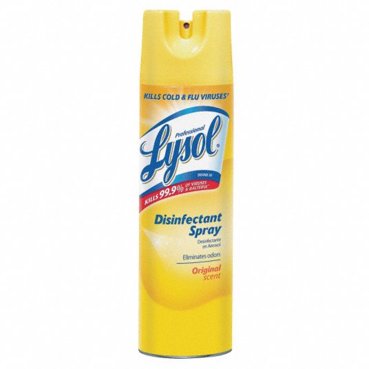 Disinfectant Spray, Aerosol Can Container Type, Original Scent ...