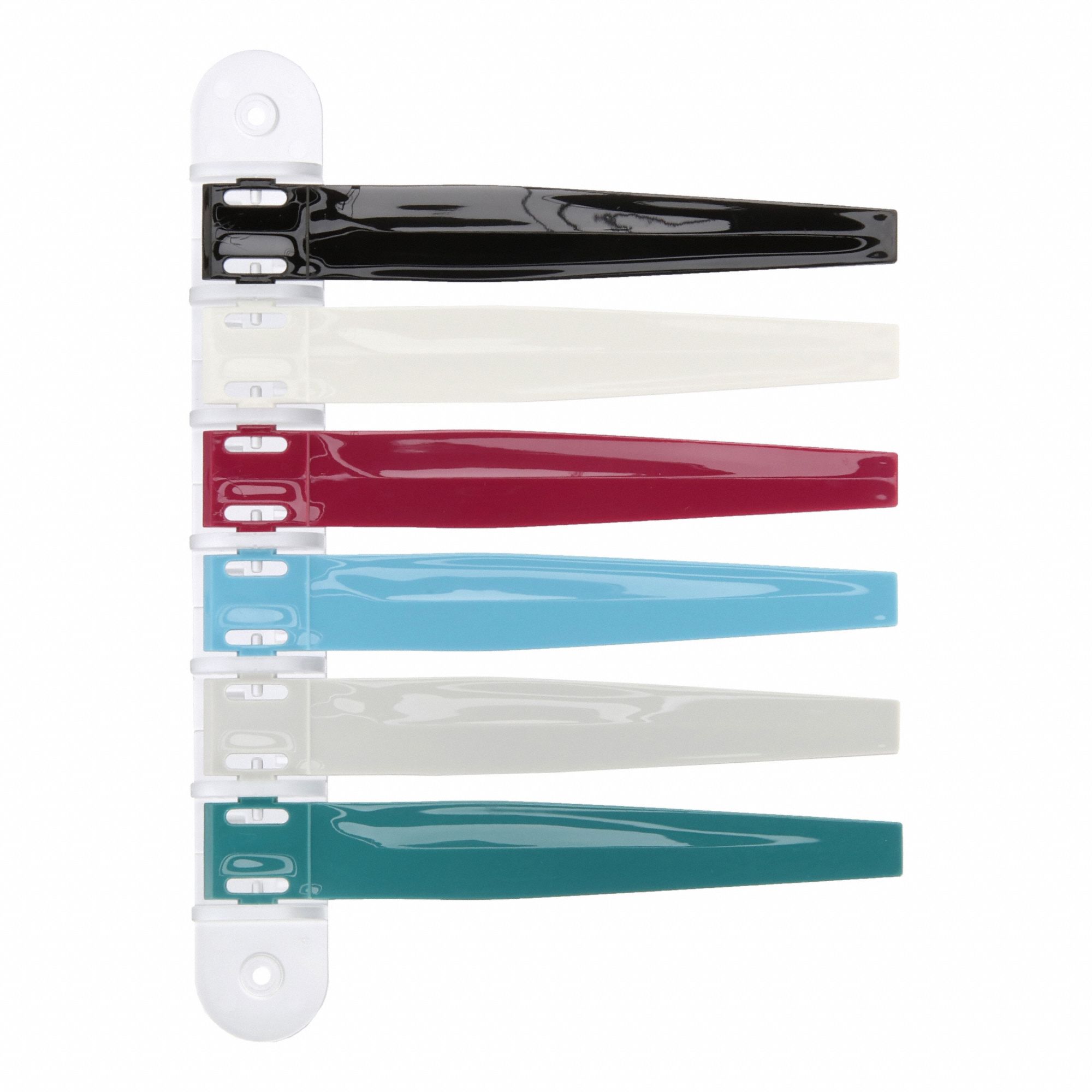 Room Status Signaling Flag: 6 Flags, Berry/Black/Blue/Gray/Teal/White